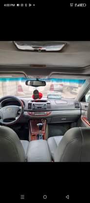 A picture of Toyota Camry 2005 model AC needs attention Engine and gear