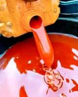 A picture of Red oil