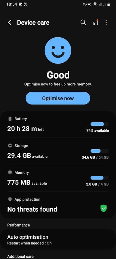 A picture of SAMSUNG A04S