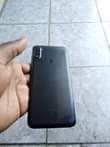 A picture of Samsung Galaxy A11 cracked as seen but working well 32gb