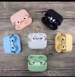 A picture of Bluetooth earpods