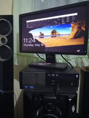A picture of CPU Dell Computer
