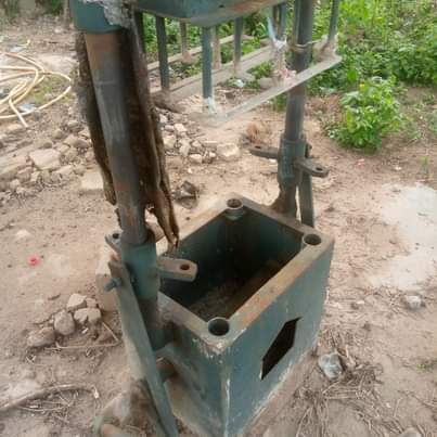 A picture of moulding machine