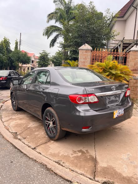 A picture of 2012 Toyota Corolla UNREGISTERED WITH ORIGINAL DUTY