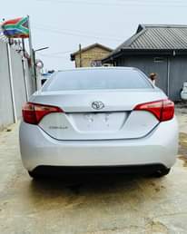 A picture of Toyota corolla 2018 Model