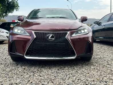 A picture of Extremely clean is250 Lexus full option red on nature Double