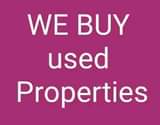 A picture of We buy and sell all used properties