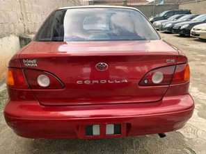 A picture of Clean Toyota Corolla 1999 model for sale at the rate