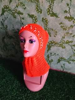A picture of Crochet hijab