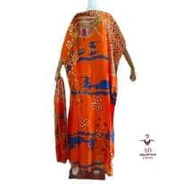 A picture of NEW ARRIVALS ABAYA SILK FREESIZE MARERIAL SILK AD COLLECTION STORE