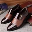 A picture of Waanzilish Men s Official Leather Shoes Pu Leather Shoes Dress