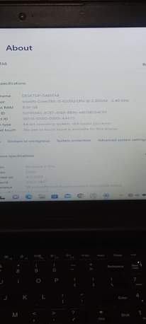 A picture of Lenovo i5 and 6th generation at 450 000