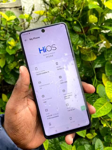 A picture of TECNO CAMON 19