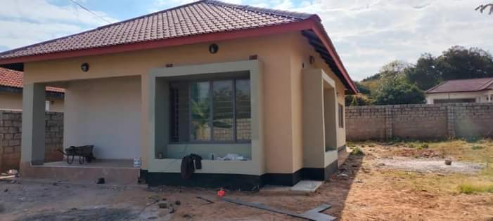 newly built houses