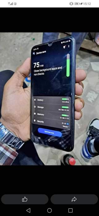 A picture of Samsung Galaxy a 20