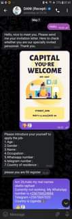 A picture of Online scam business