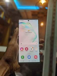 A picture of Samsung galaxy note 10 plus
