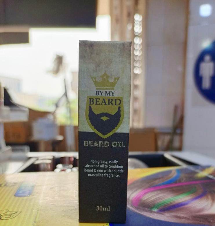A picture of Beard moisturizing growth oil