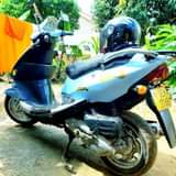 A picture of Pasola scooter skyblue in colour available at 1.7million call or