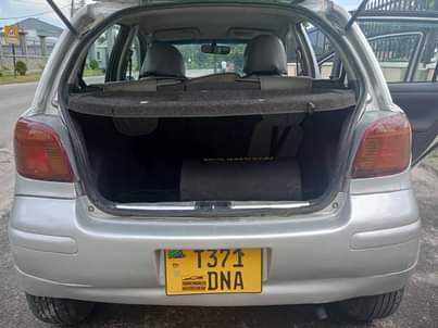 A picture of TOYOTA VITZ OLD MODEL REG NUMBER DNA YEAR 2002 MODEL