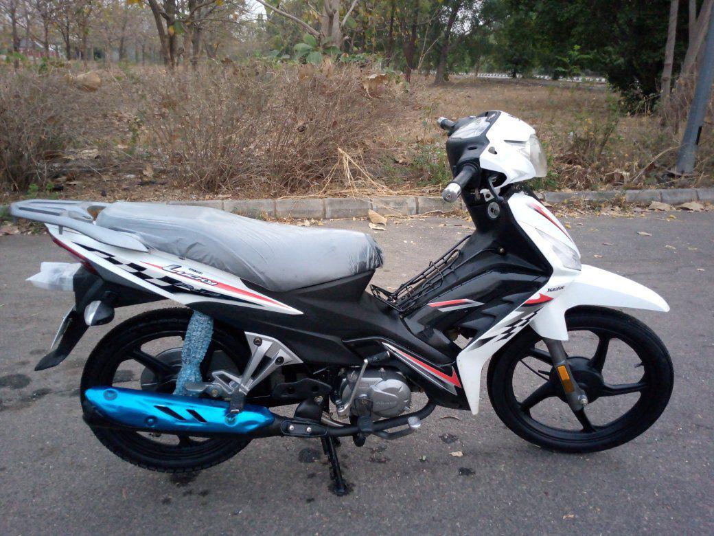 A picture of Haojue lucky plus