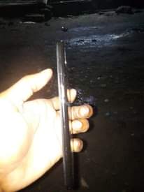 A picture of Inauzwa samusung A10s inacrek na batan haina za pemben ila