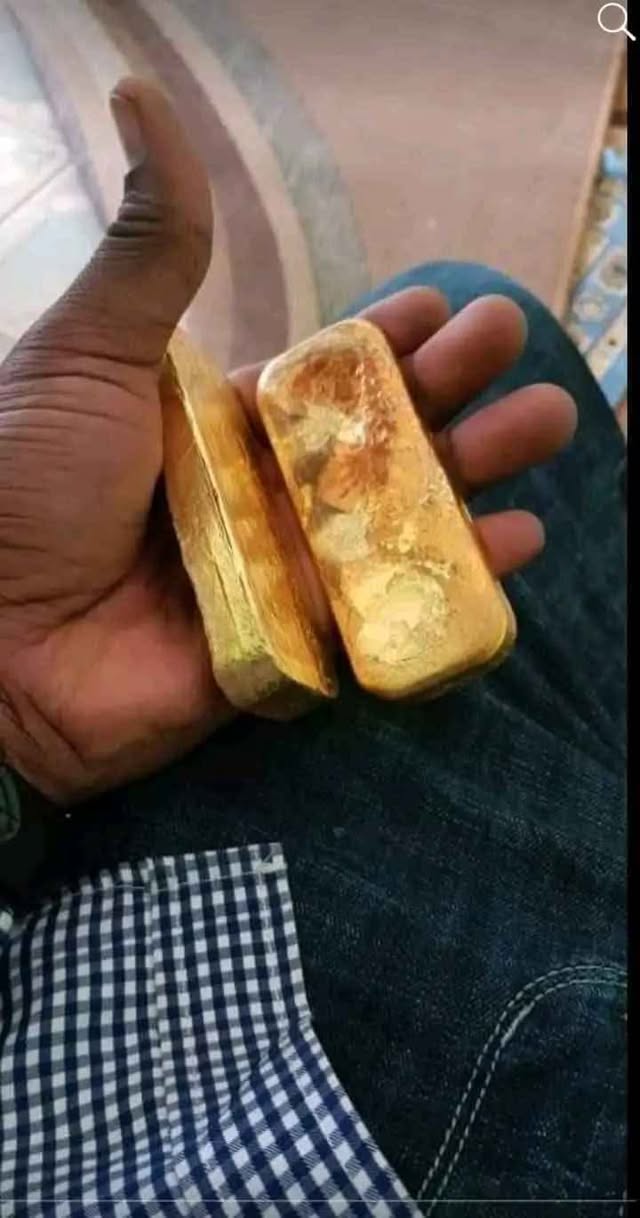 A picture of Gold Bars