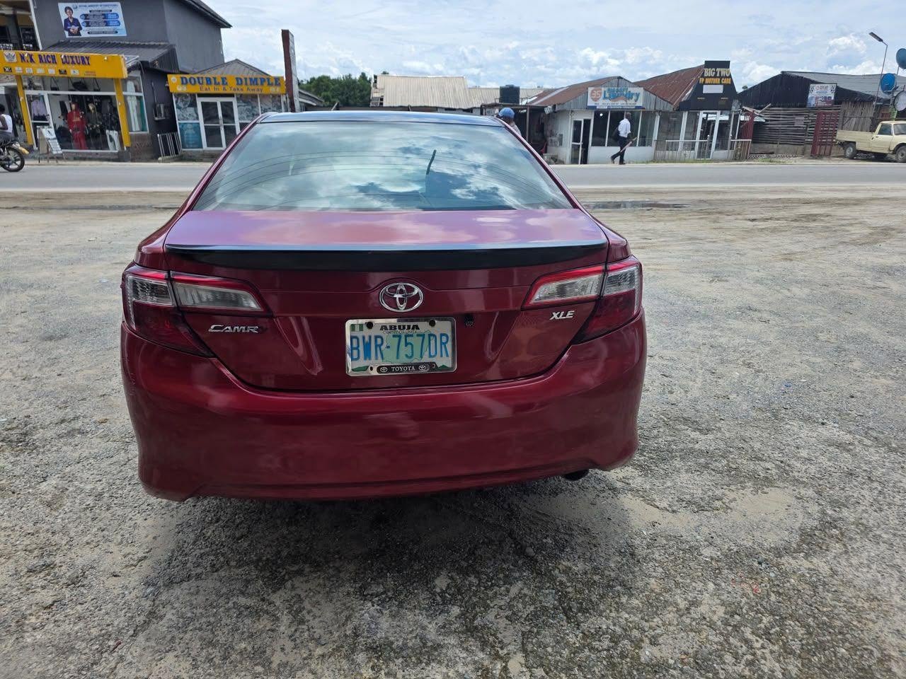 A picture of Registered Toyota Camry 2013