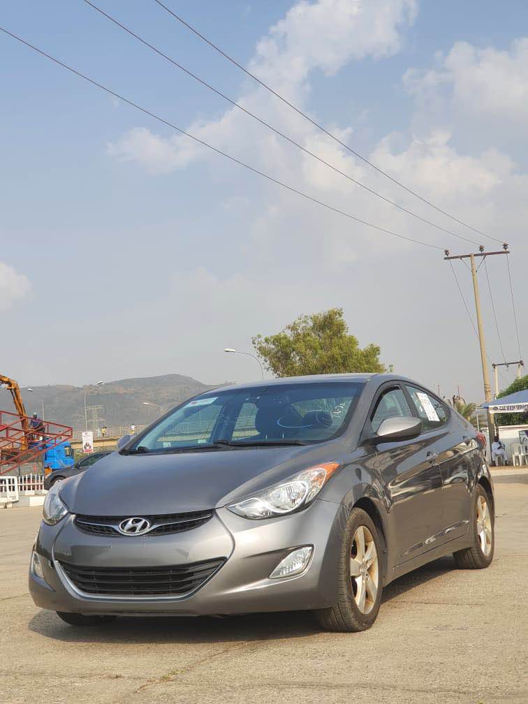 A picture of 2012 foreign used Hyundai Elentra new entry December duty Location