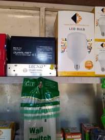 A picture of Electricals sockets switches installation gadgets