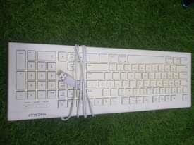 A picture of Apple wired keyboards