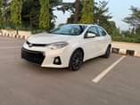 A picture of Foreign used Toyota Corolla keyless 2014 model with original custom