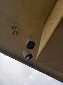 A picture of CCTV cameras