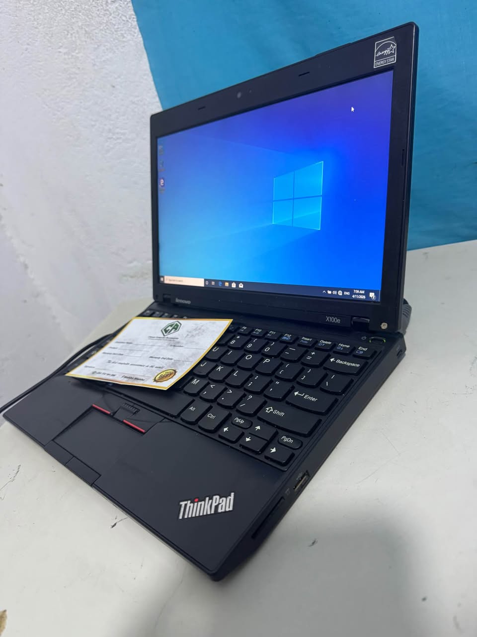 A picture of lenovo x100e