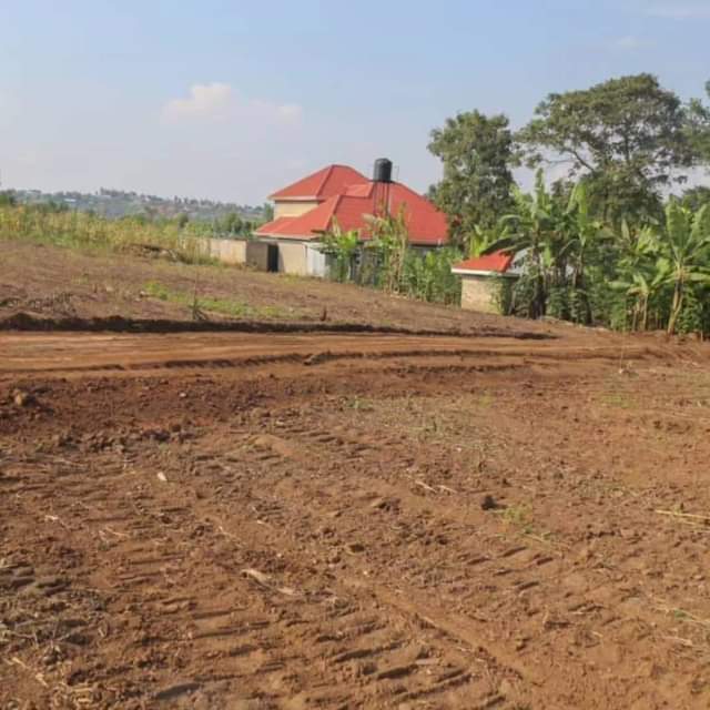 A picture of New plots in Kakiri Town.