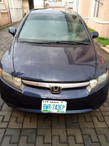 A picture of Registered honda civic 2007 for sale