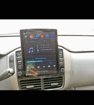 A picture of Car android and navigation system