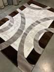 A picture of Center carpets in different designz