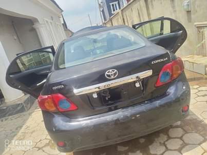 A picture of Registered Toyota Corolla 2009 for sale Engine 100 AC 100
