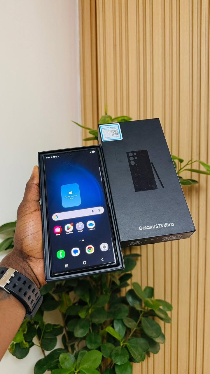A picture of Samsung galaxy s23 ultra