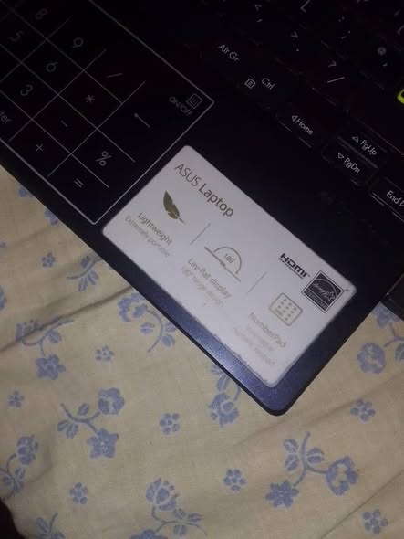 A picture of ASUS LAPTOP 380k