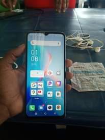 A picture of Infinix smart 7plus Mpya na risit yake storage gb64 RAM