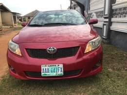 A picture of Toyota Corolla Used 2010 Registered First body Bought tokunbo First