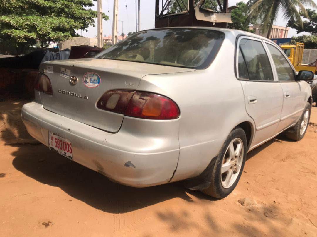 A picture of Registered Toyota Corolla