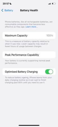 A picture of Iphone X