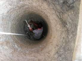 A picture of Underground water