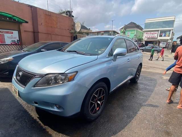 A picture of Lexus RX 350 2010 Blue l Ikeja