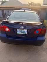 A picture of Toyota corolla