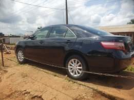 A picture of Clean Nigerian Used Black Toyota Camry Muscle 2008 Baked on