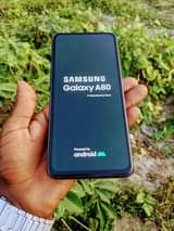 A picture of Samsung Galaxy a80 clean as new exchange allowed gb128 ram8